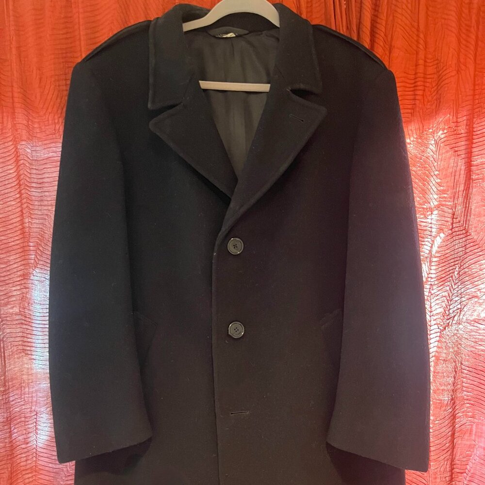 Black Wool Coat